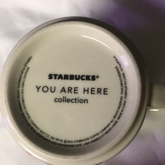 Starbucks North Carolina you are here coffee mug like new condition - Picture 3 of 3